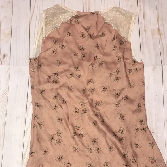 All Saints Rosalie blush pink floral top - Image 5