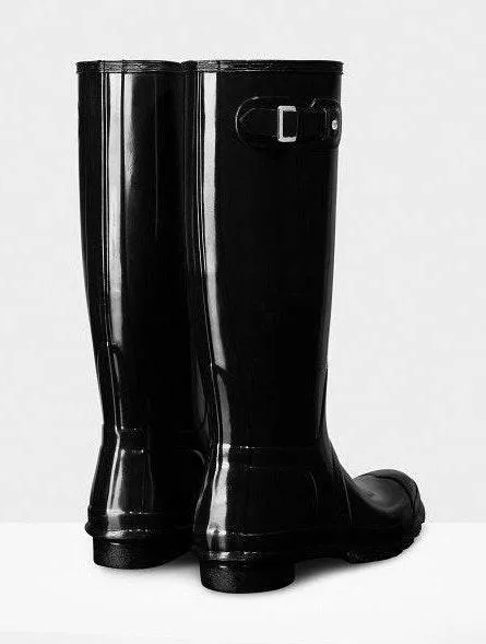 Hunter Rain Boots Original Black Gloss - Image 8