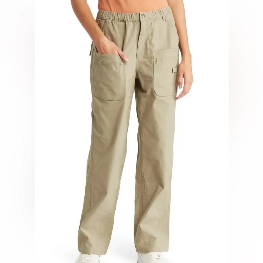 NWT Free People Movement Voyage Pants Red Size XS - Image 4