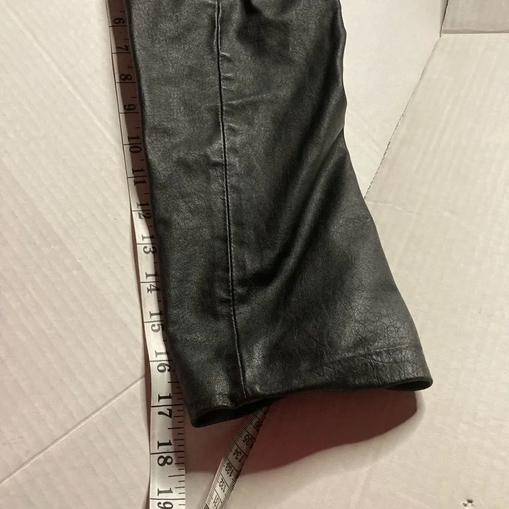 WORTHINGTON, Leather jacket, Black, Women’s Sz Large SEE DESCRIPTION - Image 7