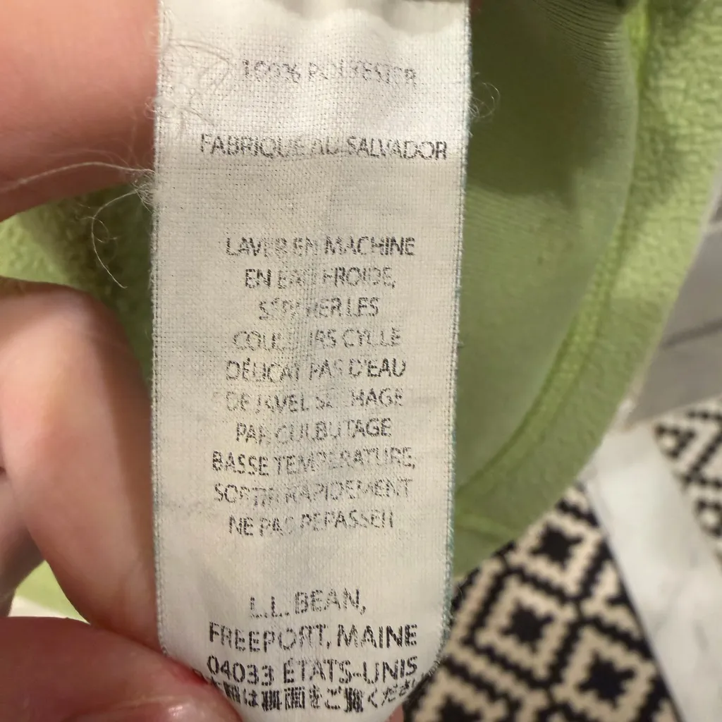 L.L. Bean Lime Green quarter - Image 8
