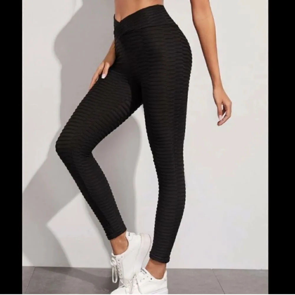 Shein Black Athletic Pants Extra Large - Image 15