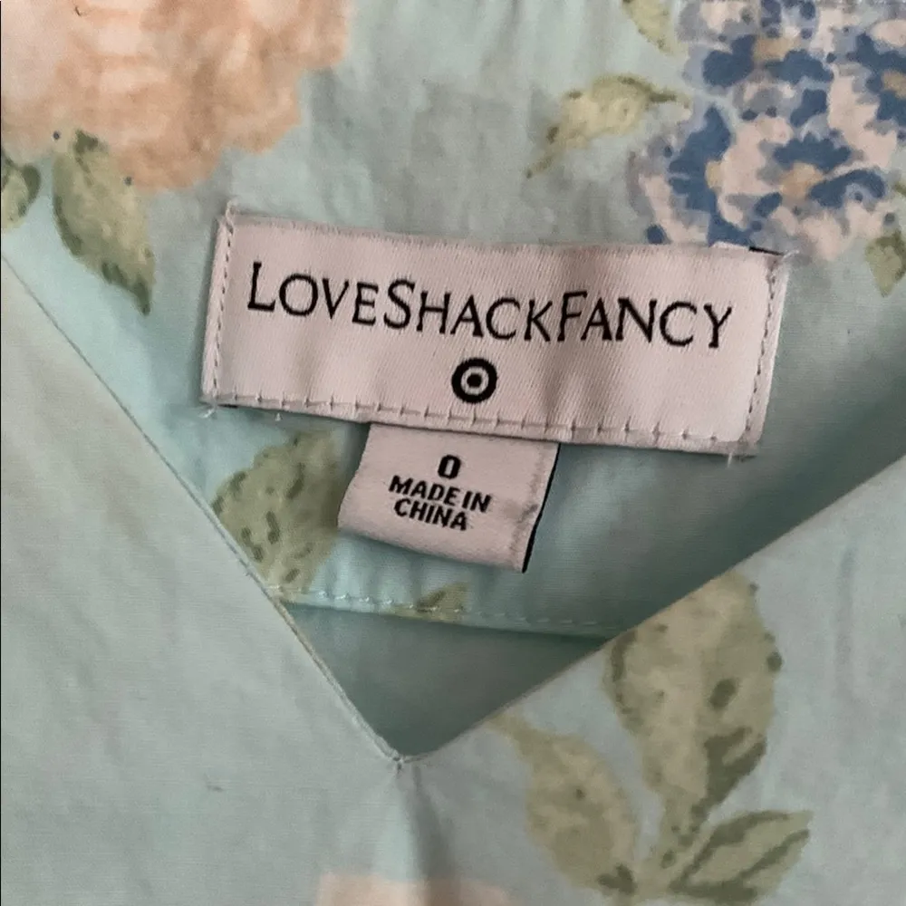 LoveShackFancy x Target Floral Puff Sleeve Maxi Dress - Image 2