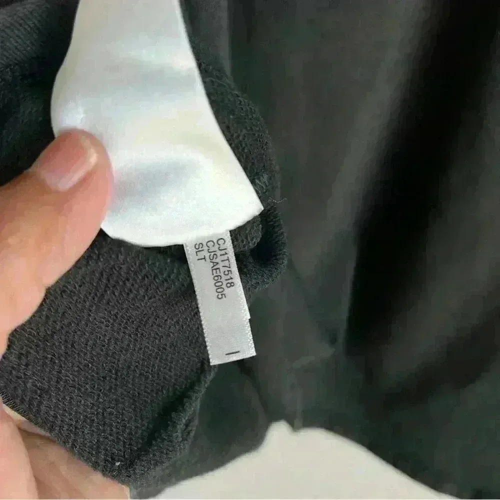 Calvin Klein Jeans‎ Charcoal Black Pullover Sweater Size L - Image 9