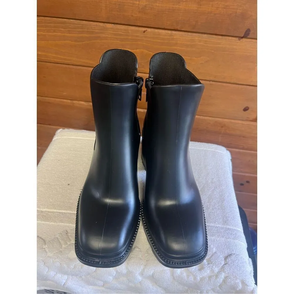 INC International Concepts Women Block Heel Chelsea Boot Eadin Size 9 Black NWO - Image 6