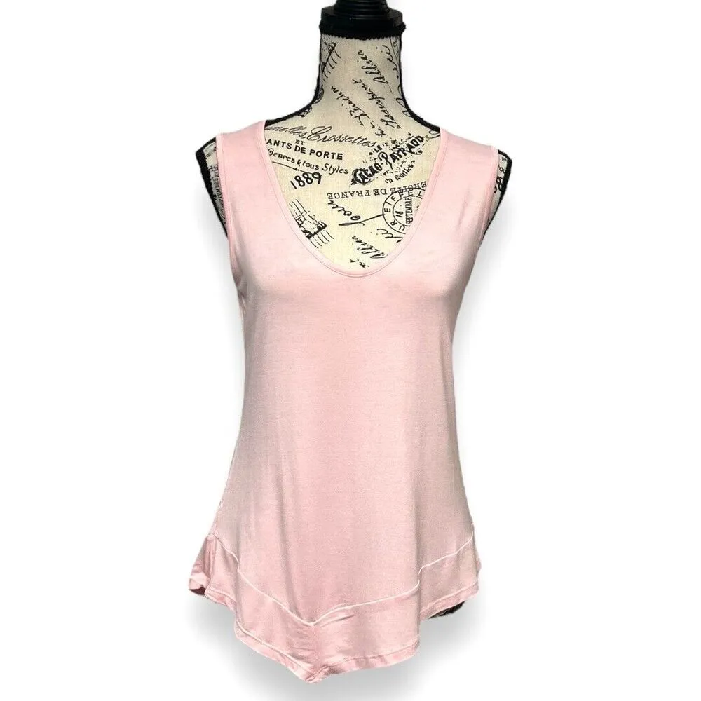 NWT Articles of Society Small Asymetrical Hem Tank‎ Top Minimalist Feminine - Image 2