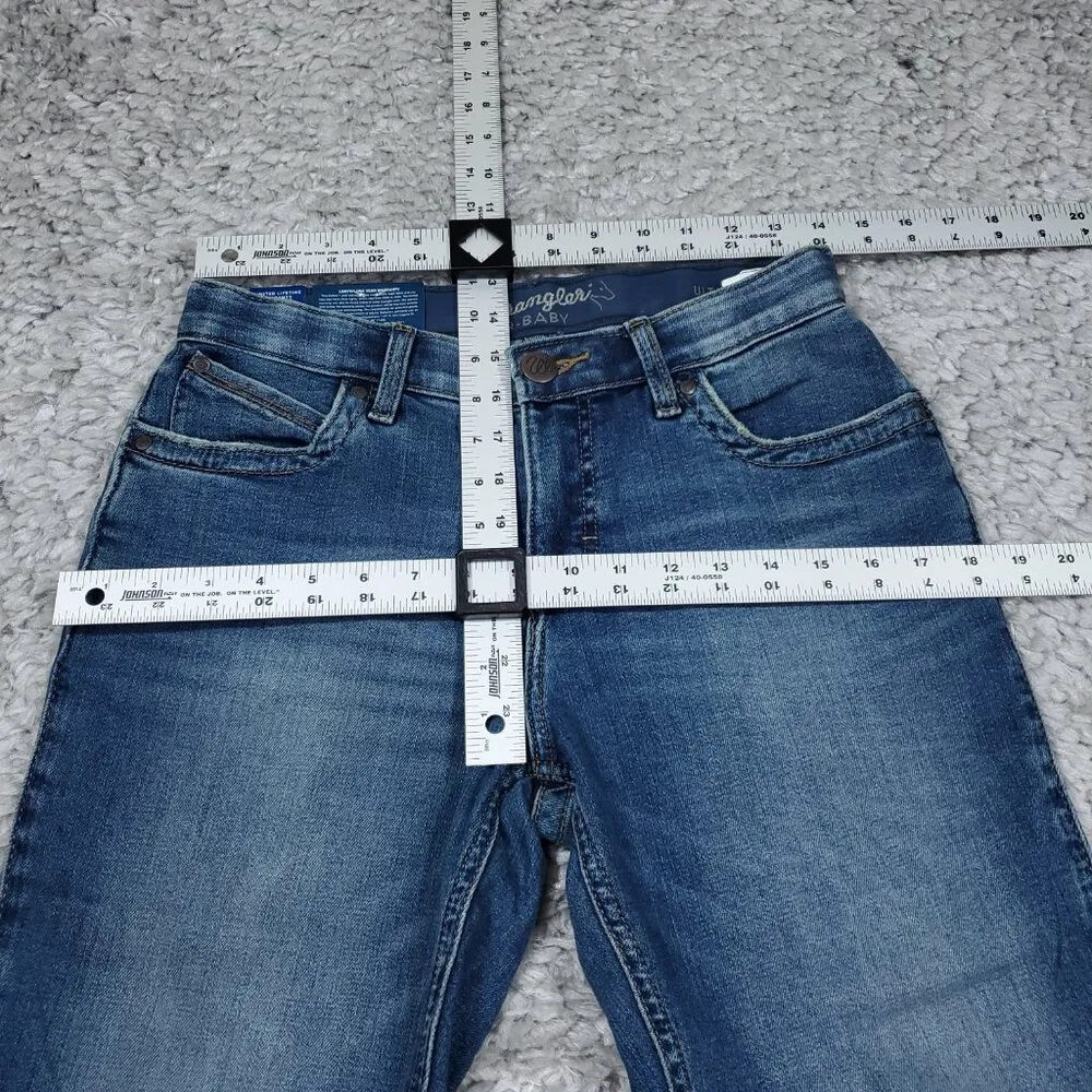 Wrangler Q-Baby Ultimate Riding Jeans Sally Bootcut Women's Size 5 28 x 34 - Image 7