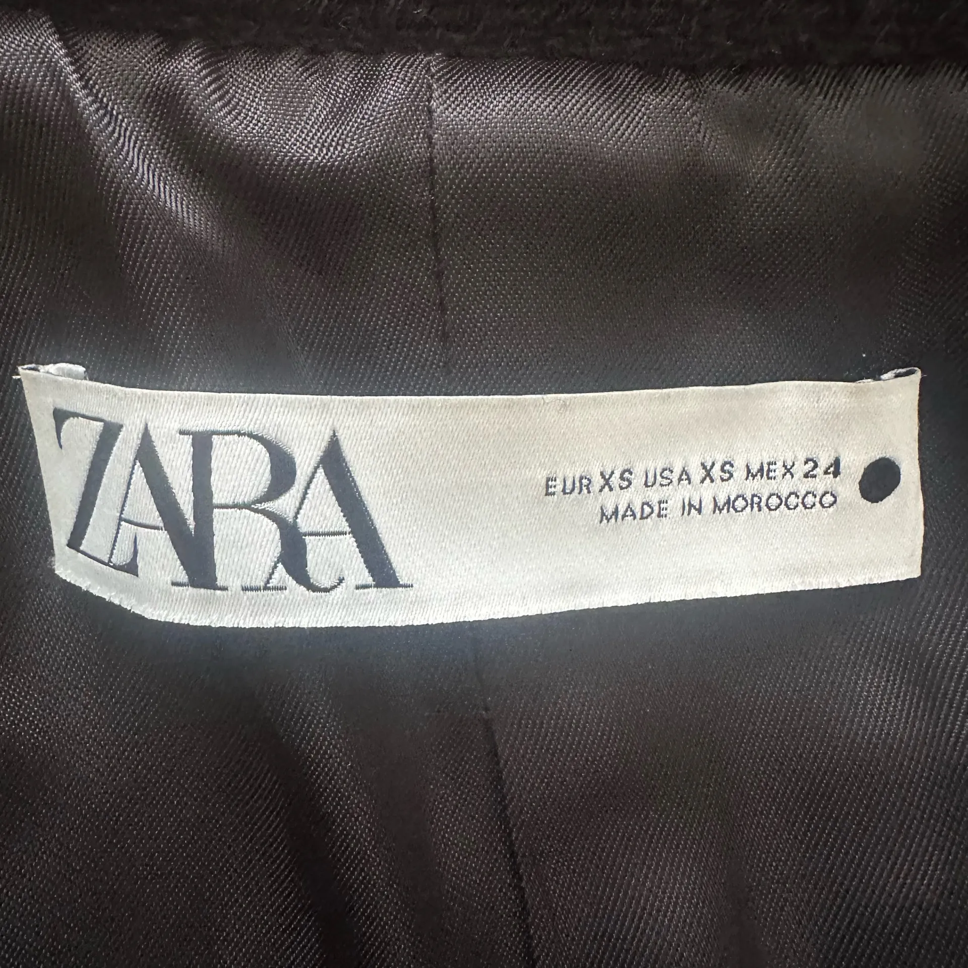 Zara Jacket Textured Cardigan Cropped Blazer Bloggers Favorite Multicolor Sz XS - Image 10