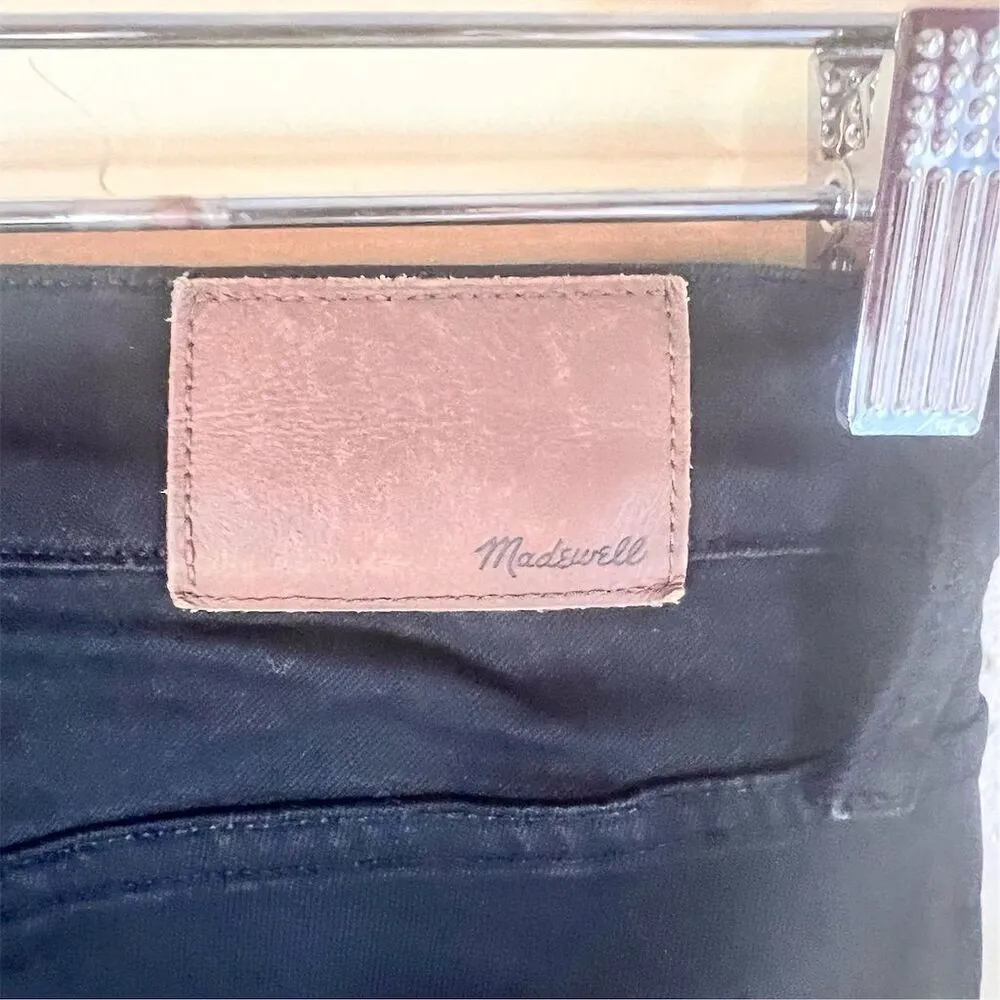 Madewell Women's 8" Skinny‎ Jeans Size 30 Dark Black Denim Streetwear Dark Wash - Image 6
