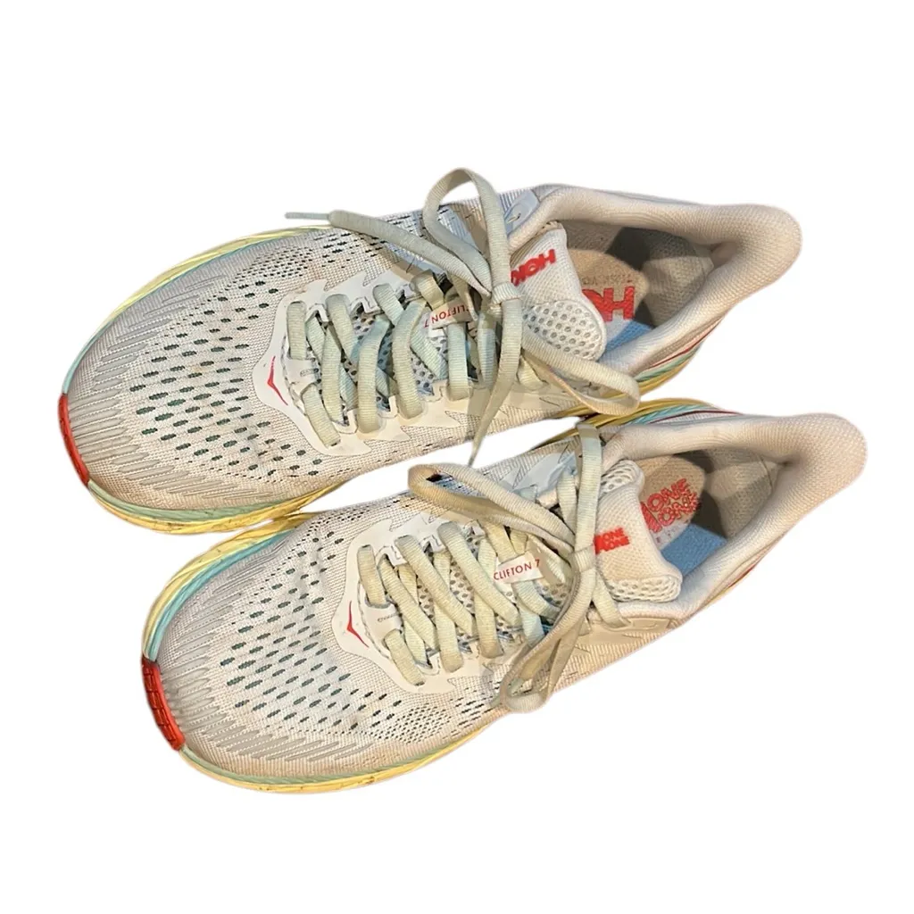 Hoka One One Women's Clifton Sneakers Gray Size 6.5 - Image 3