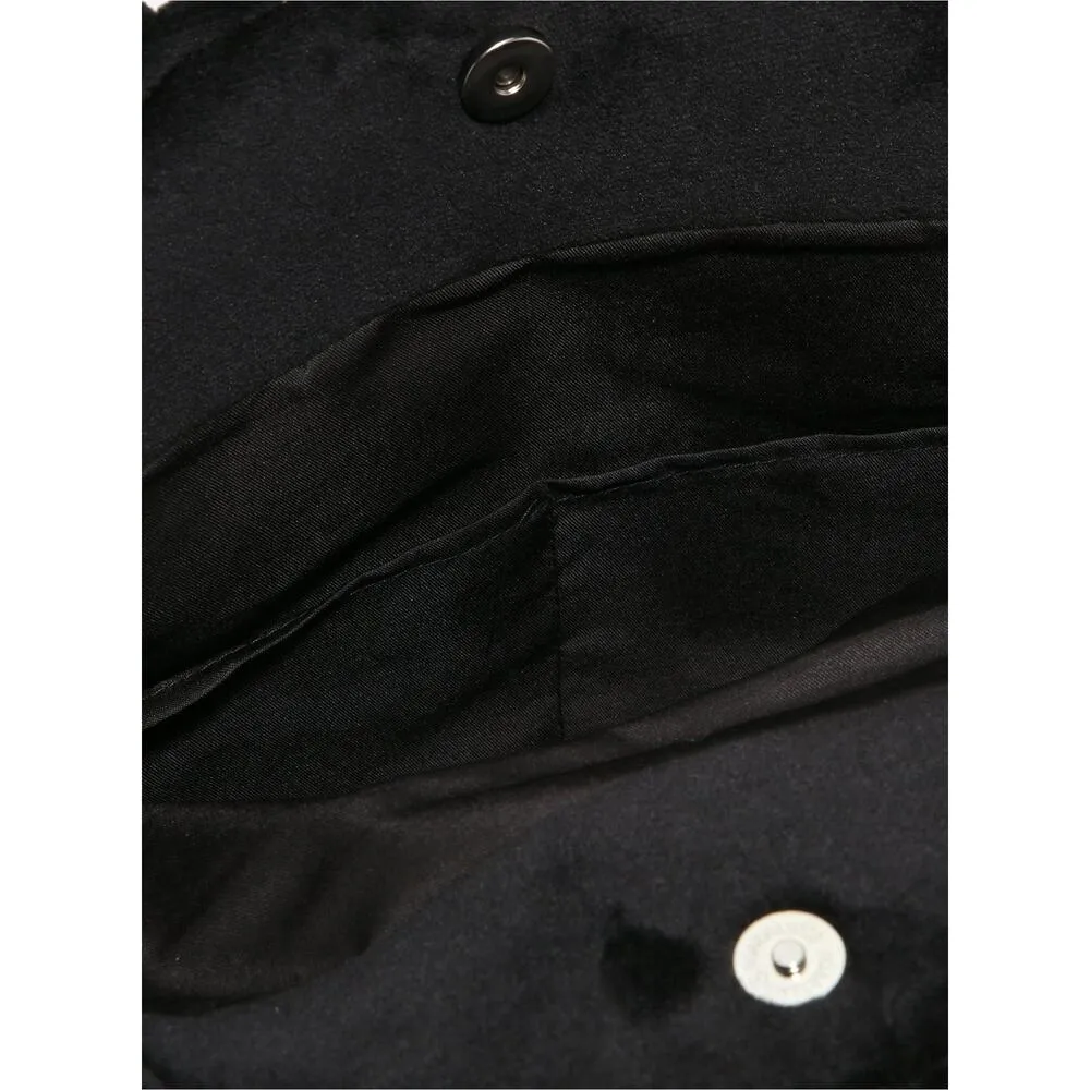 NWT The Powerpuff Girls Mojo Jojo Monkey Face Plush Tote Bag Purse y2k 2000’s Black - Image 3