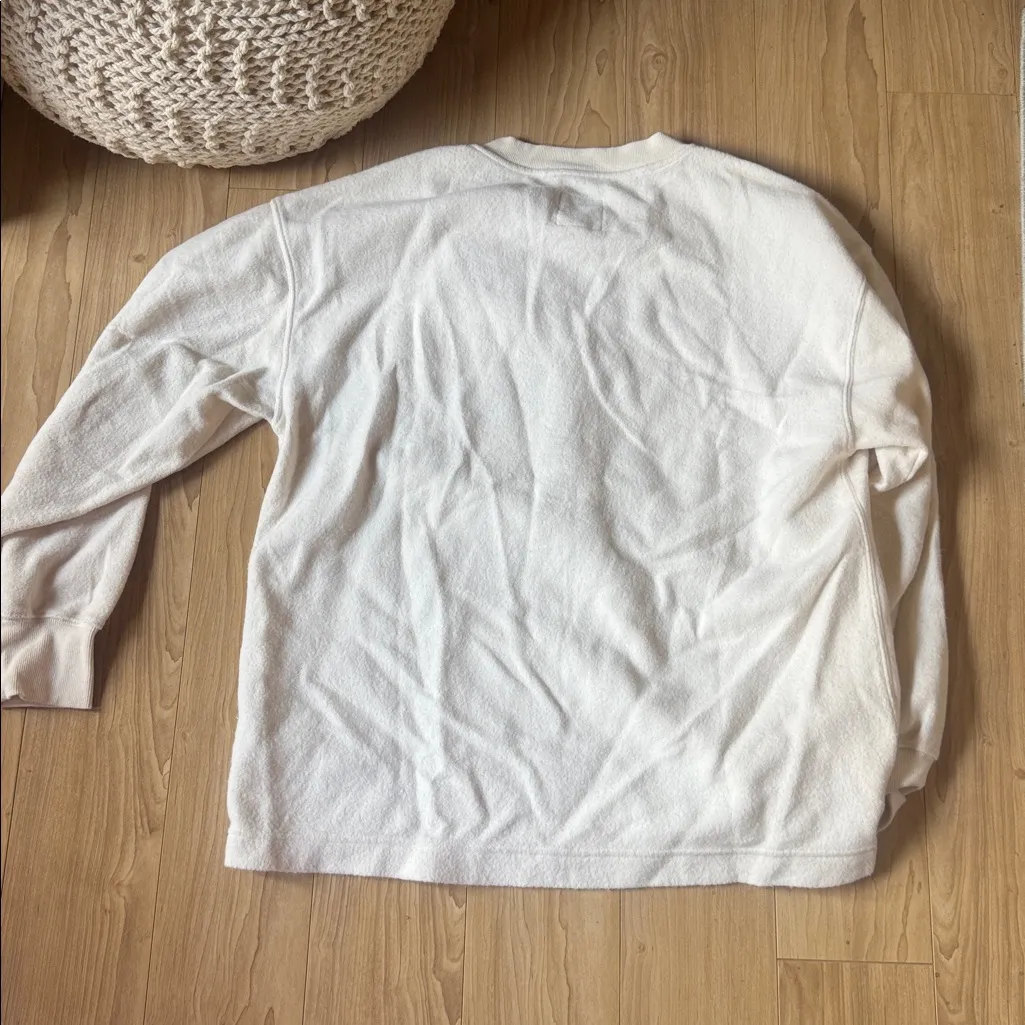 Aerie Cream Henley Top - Image 3