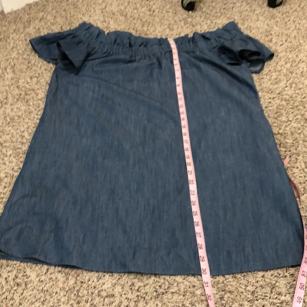 Anthropologie Corey Lynn Calter Off Shoulder Tunic Dress, Size Large - Image 7