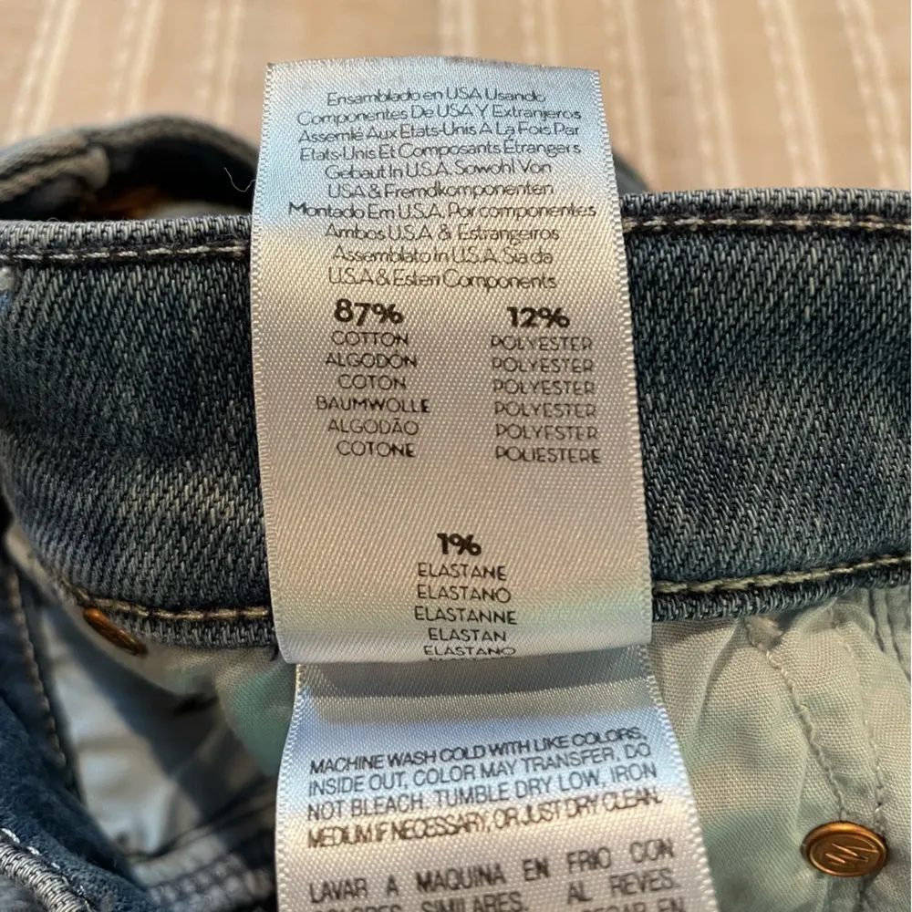 MOTHER The Vamp Fray Mid Rise Skinny Jeans in Crack The Whip 25 - Image 10