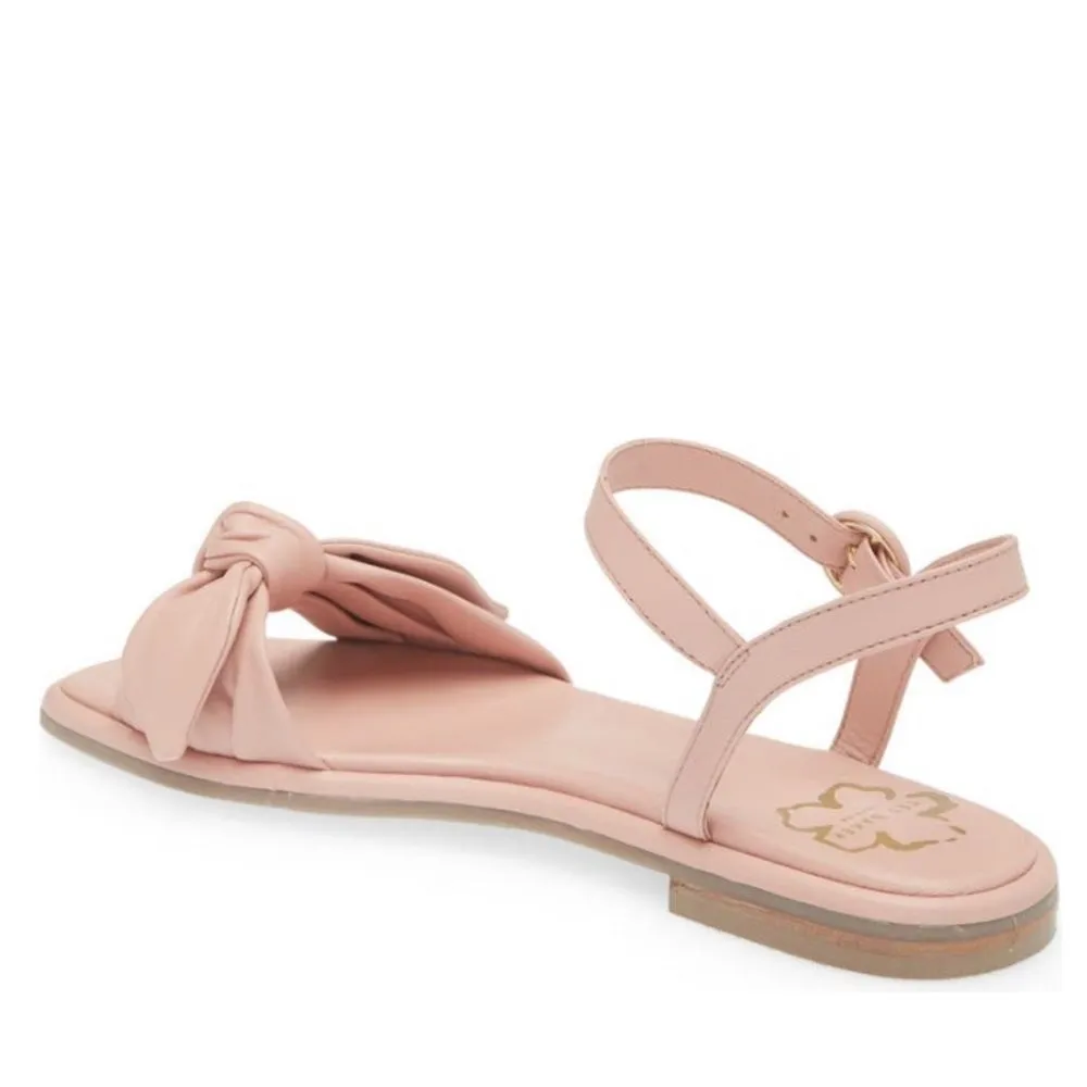 Ted Baker London‎ Halah Leather Sandal, Adjustable Strap, Size 10.5 Pink, NWT - Image 8