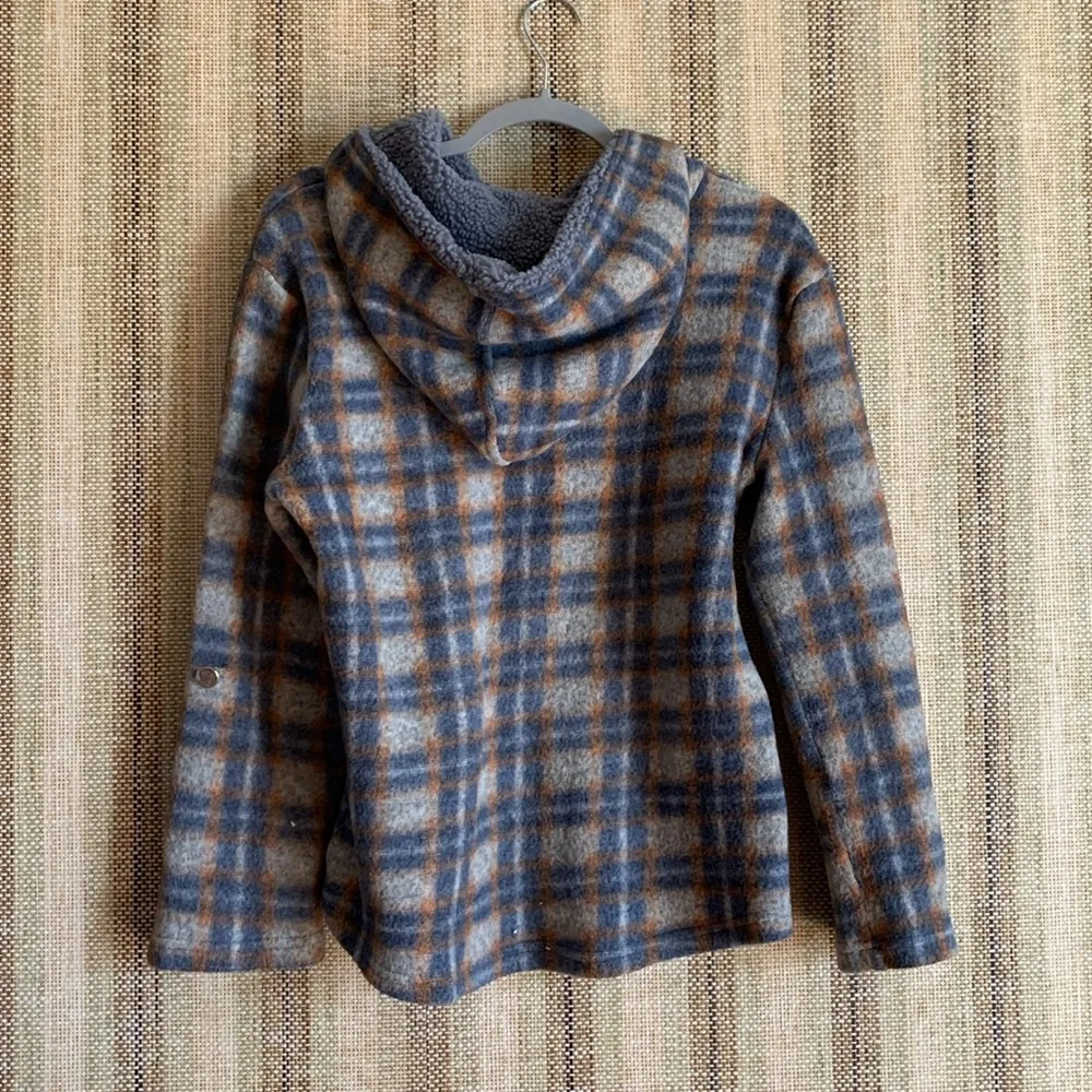 Stem & Vine Size M Hoodie Multicolored Blue Women’s Fall Clothing Top Hoodie Size M - Image 4