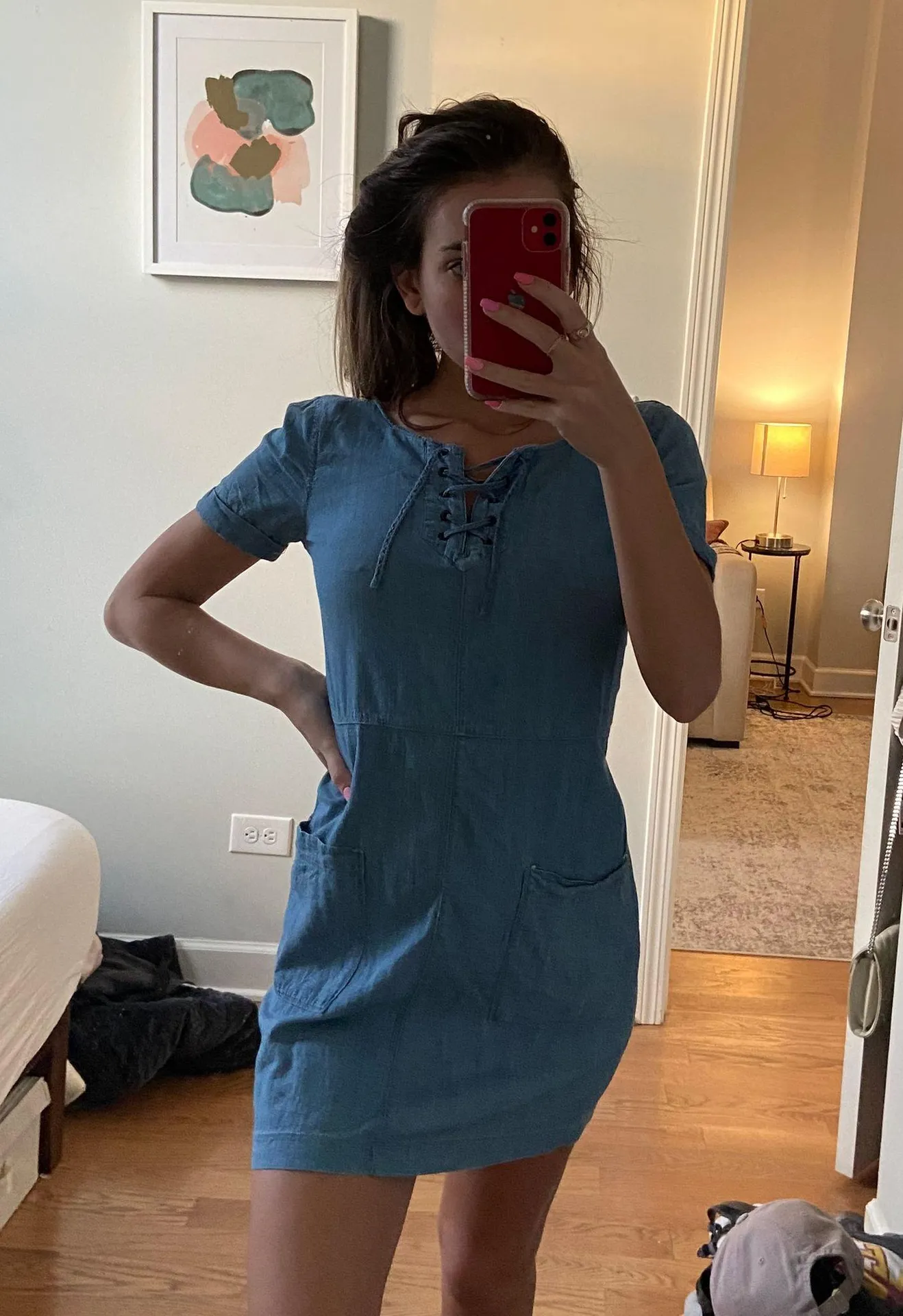 Hollister Denim Dress - Image 2