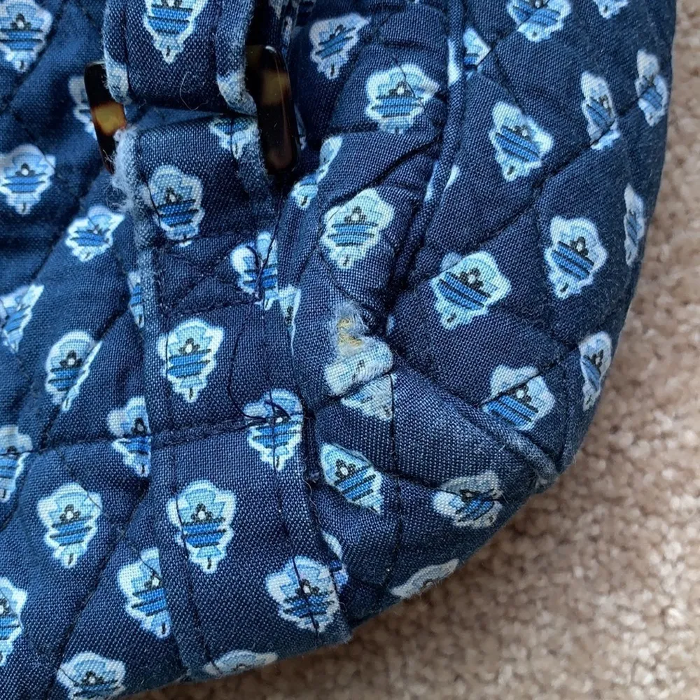 Vera Bradley  Nantucket Navy book bag - Image 6