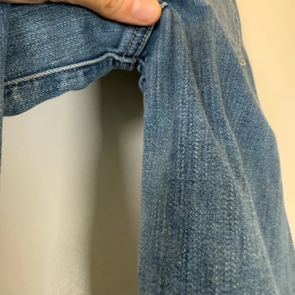 PAIGE Hoxton Crop Light Blue Ankle Jeans - Image 5