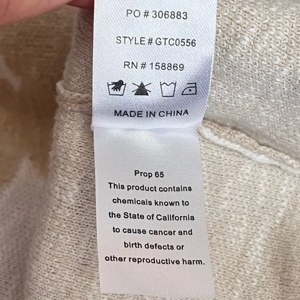 Promesa Flower Box Floral Cropped Knit Sweater Size Small - Image 7