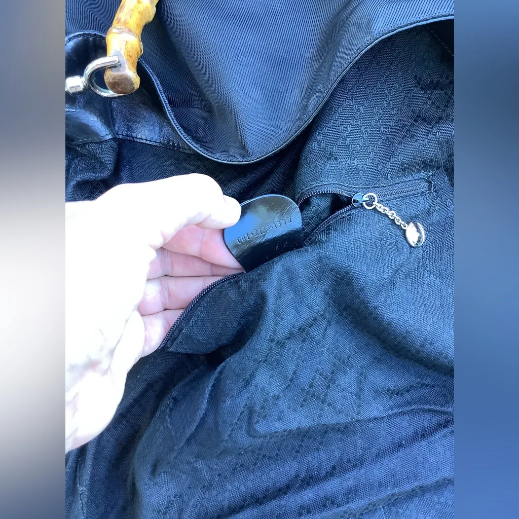 GUCCI BAMBOO handle nylon bag 🎋🎋🎋 - Image 7