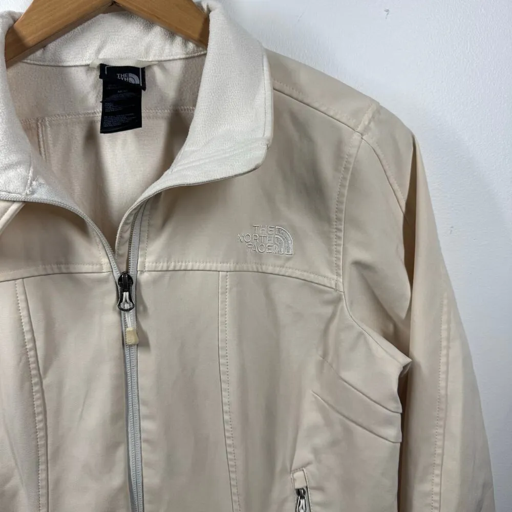 The North Face Omni Jacket Women M Moonlight Ivory Cream AQBL128-L Spring Active - Image 11