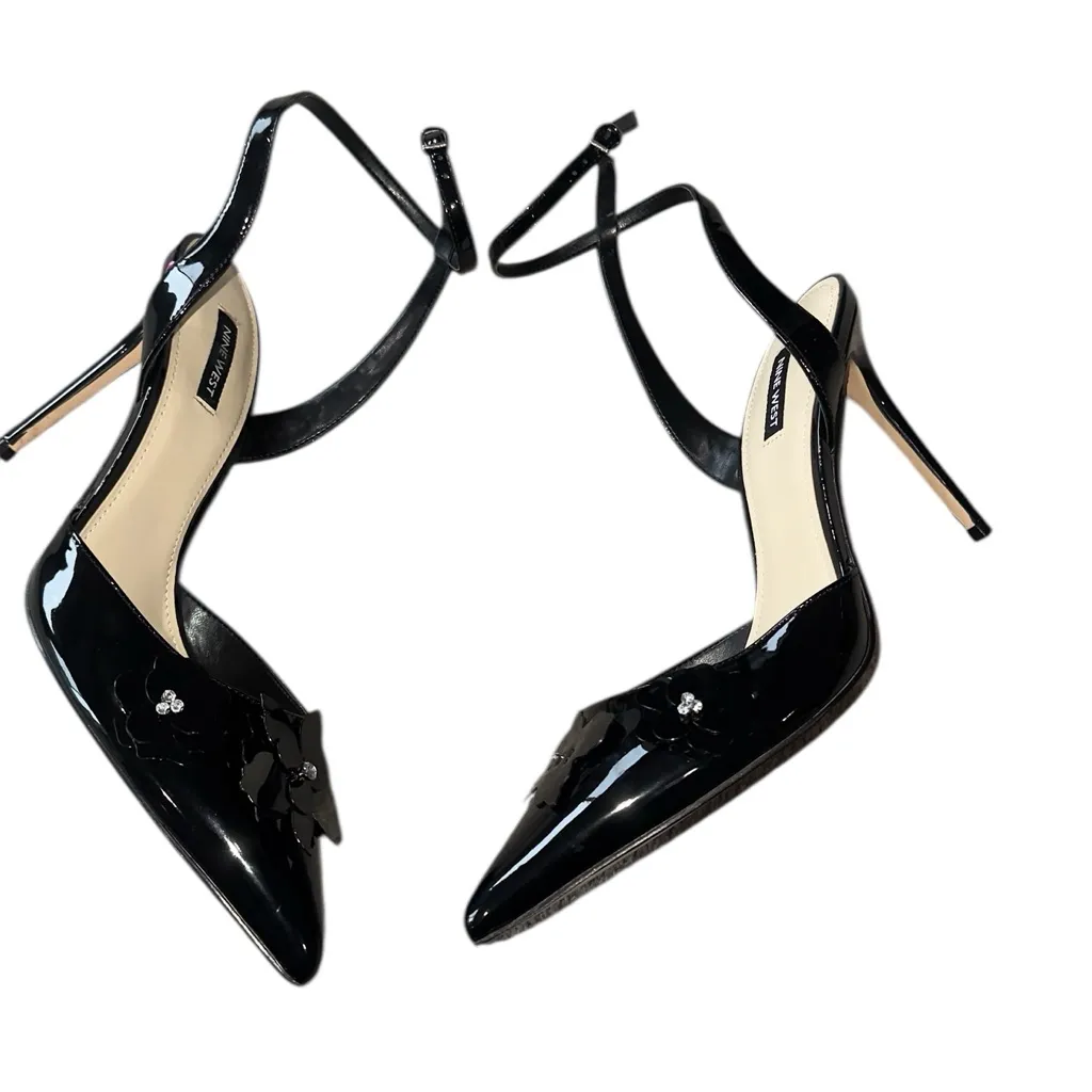 NEW Nine West Women's Fabby Stiletto Heel Pointy Toe Dress Pumps 11 - Image 8