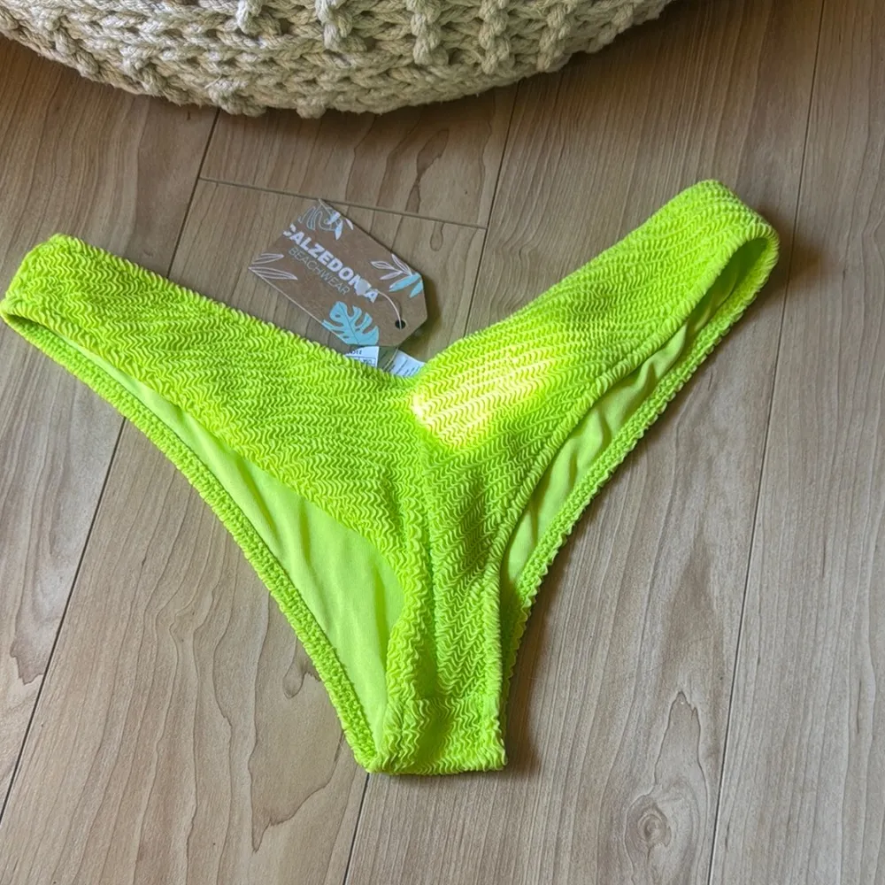 CALZEDONIA MIAMI BOTTOM IN LIME BEAT - Image 2
