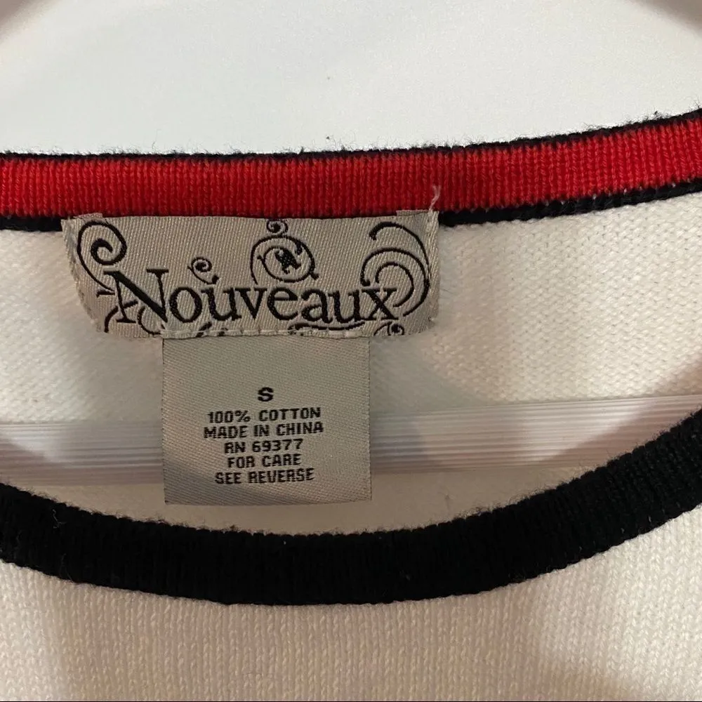 Nouveaux candy cane snowman sweater small Red - Image 4