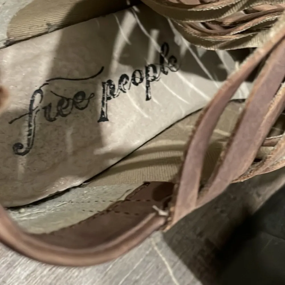 Free People Lost Valley Strappy Ankle Booties - Image 6