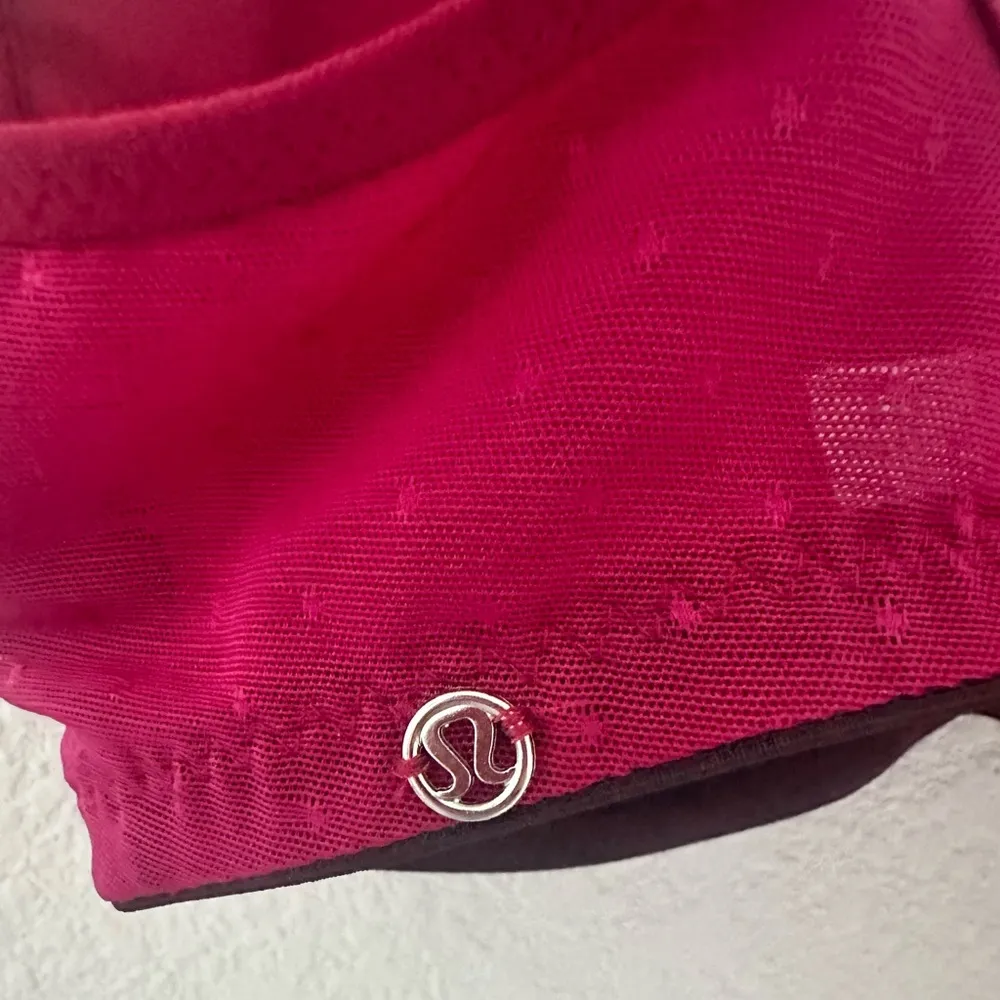 Lululemon Boob Wired Mesh Bra Bumble Berry 32D - Image 5