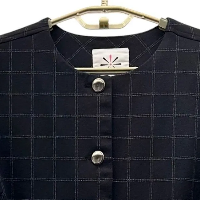 Isaac Mizrahi Live Blazer Pants Suit Black Large - Image 4