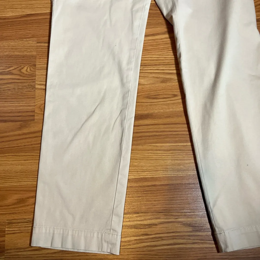Talbots Cream Chinos size 4 - Image 2