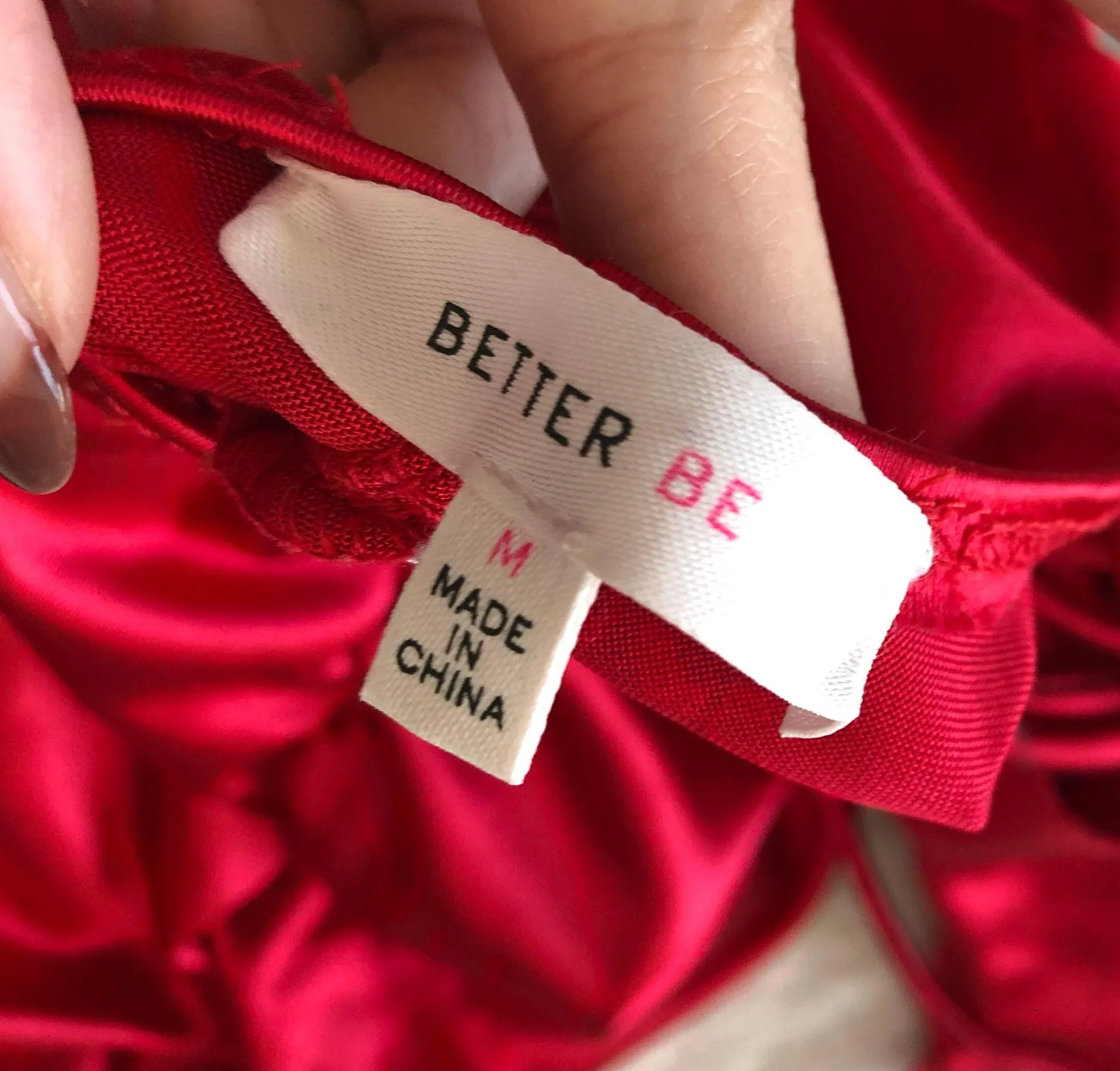 Boutique Red Mini Dress - Image 3