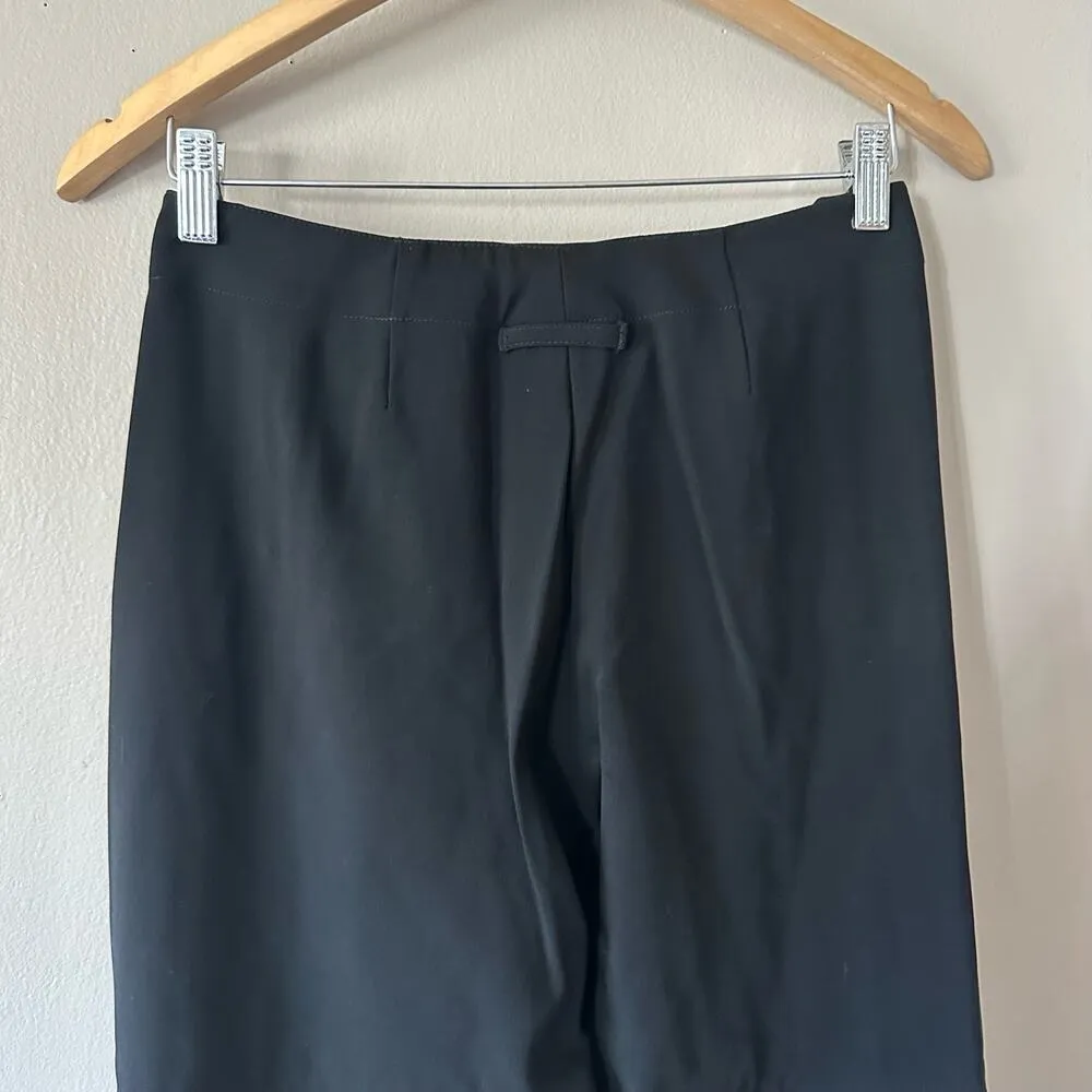 Jean Paul Gautier Femme Black Rhinestone Detail Wide Leg Pants Size 6 - Image 5