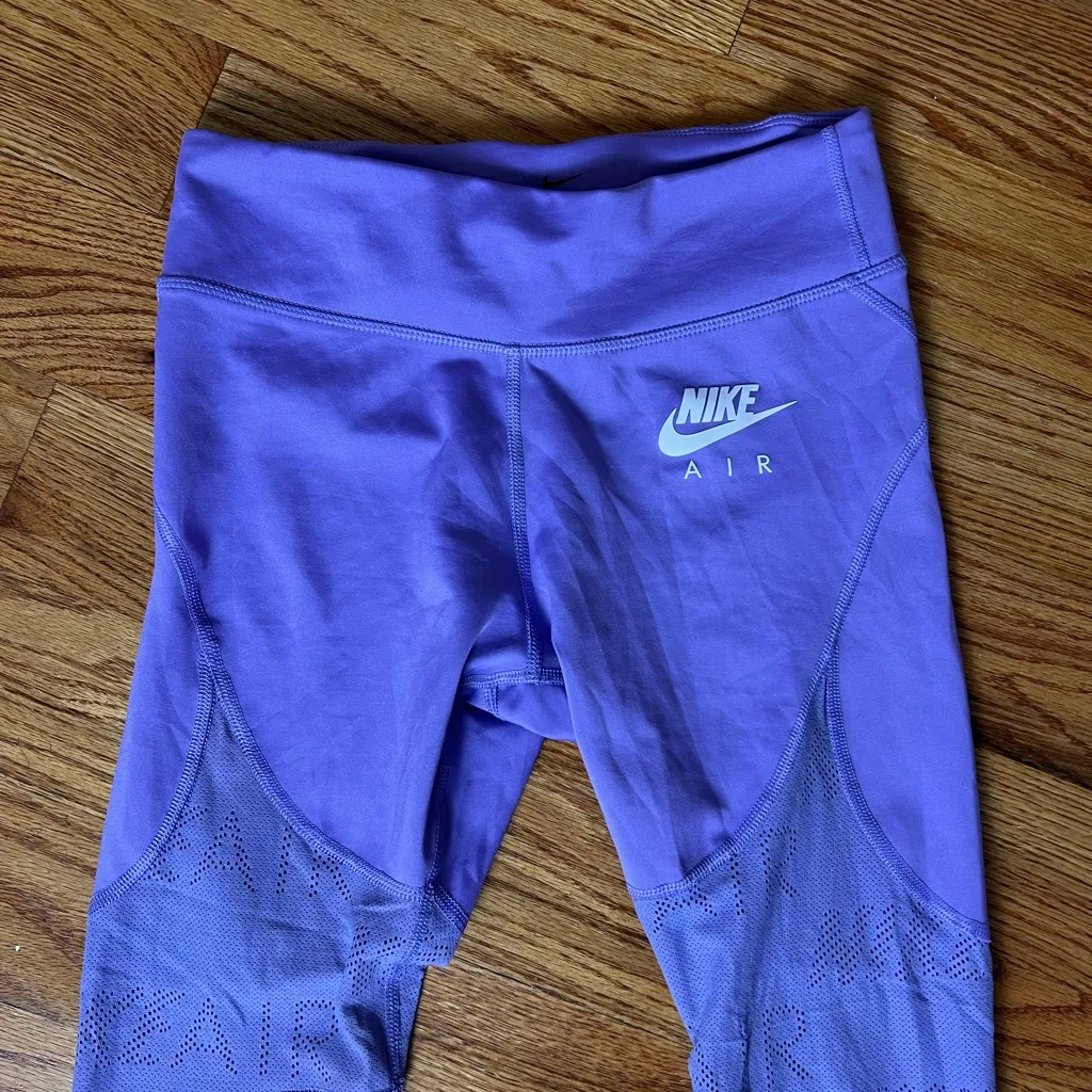Nike Purple Dri-Fit Leggings - Image 2