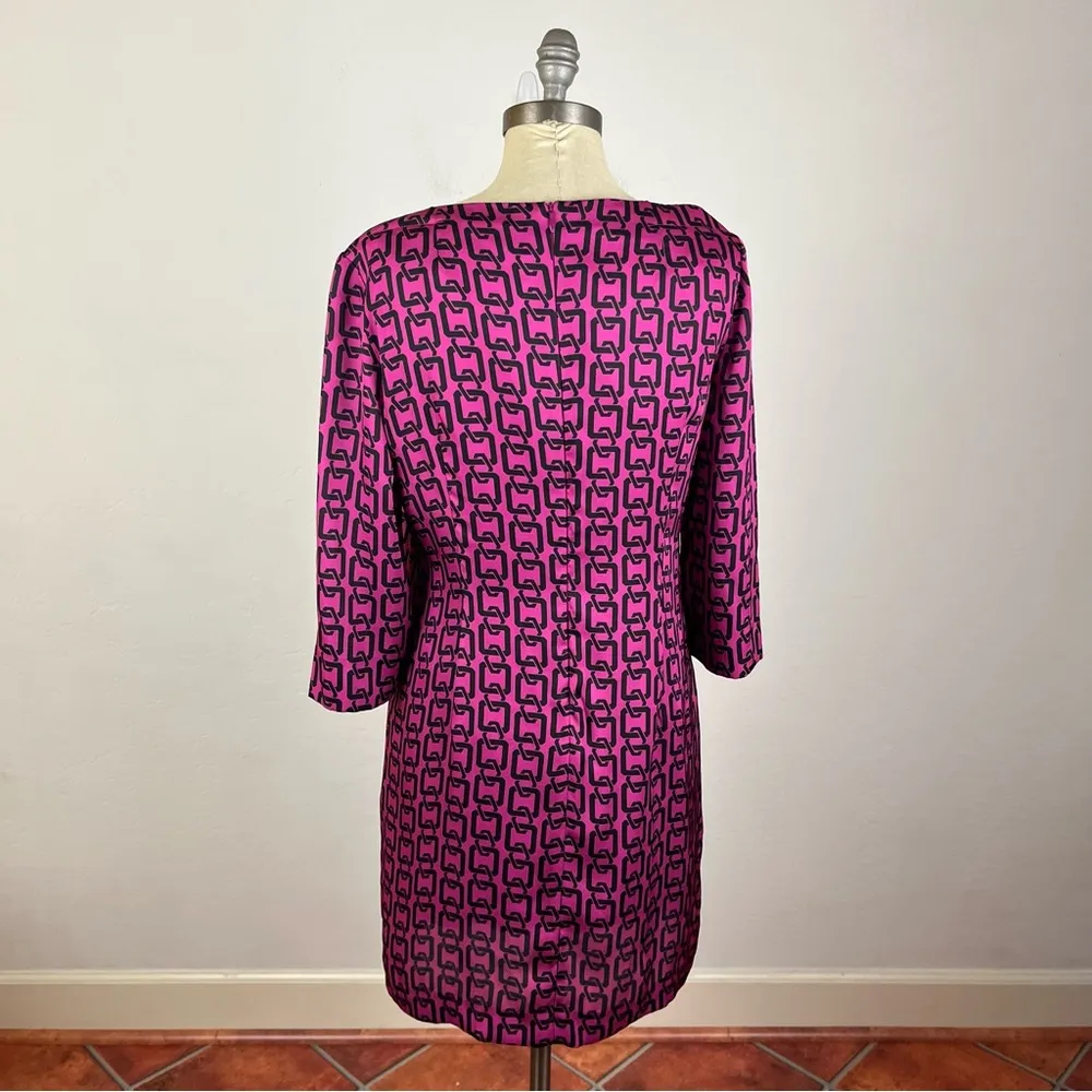 Milly Julia Chain Print Mini Dress - Image 6