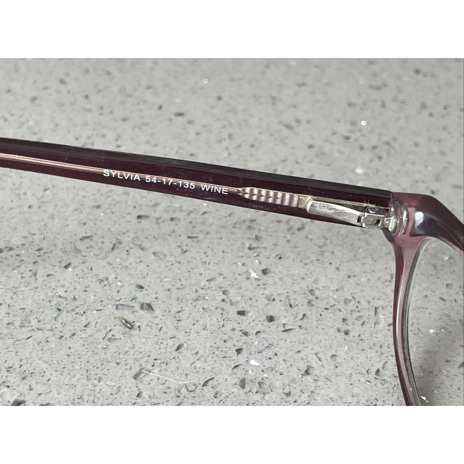 SUCCESS XPL Sylvia Wine Cat Eye Full Rim Eyeglasses Frames ONLY 54 - Image 8