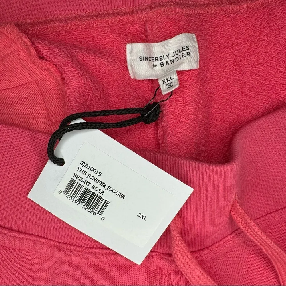 Bandier x Sincerely Jules Bright Rose The Juniper Jogger - Image 15