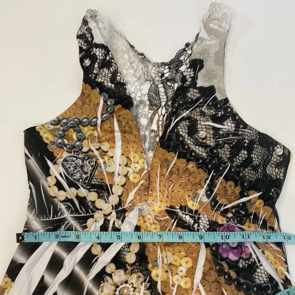 Boutique Sleeveless Midi Dress V - Image 7