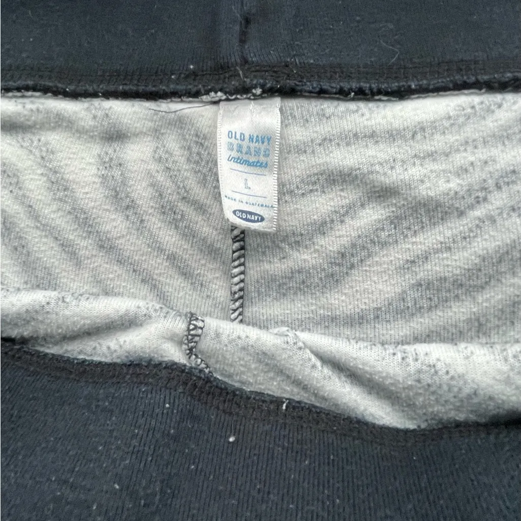 Vintage Old Navy Black & White Velvet Zebra Drawstring Intimates Sleepwear Pants - Image 2