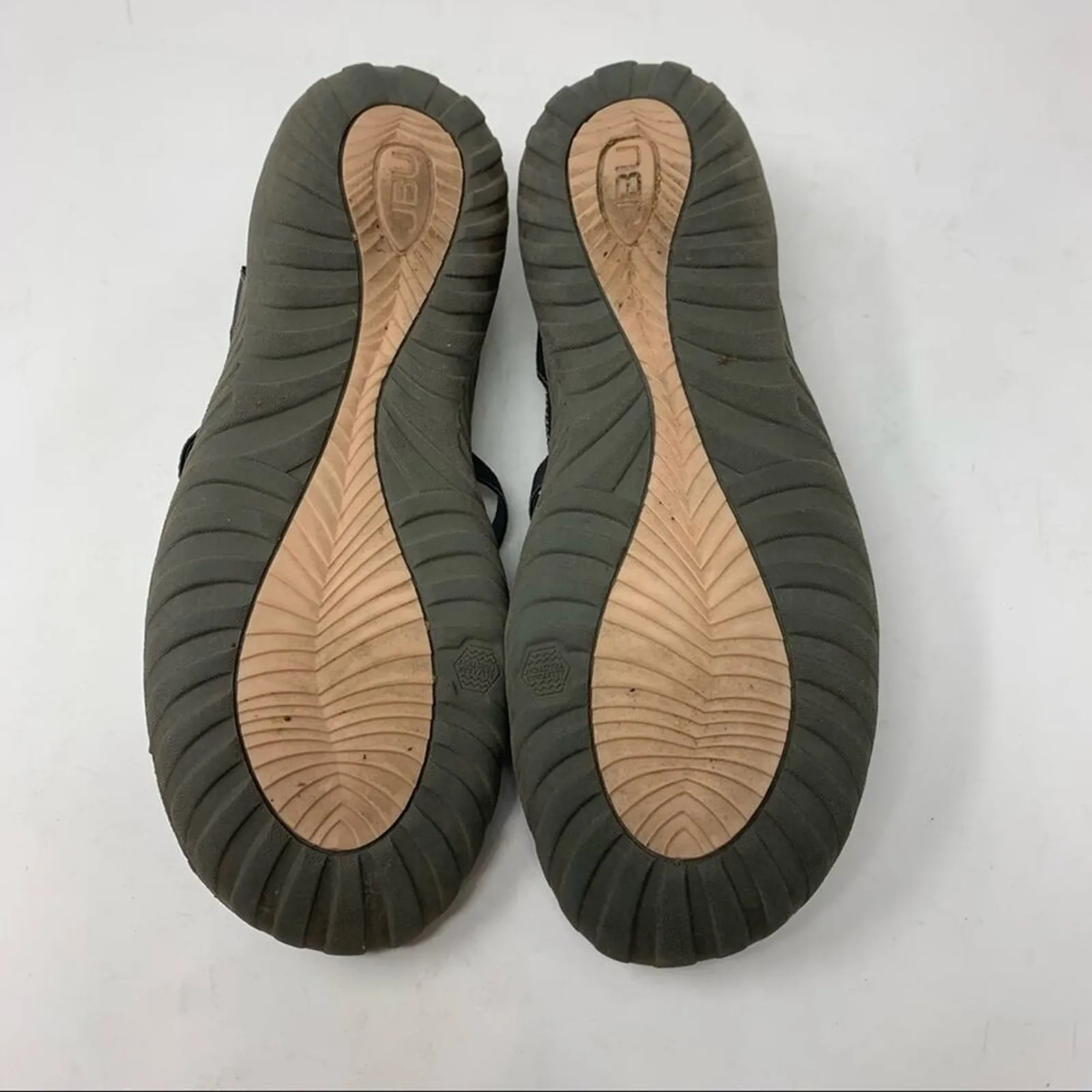 JBU Jambu Sydney Sandal Mary Jane Closed Toe Hook Loop Sandal Grey Casual Shoe 9 - Image 7