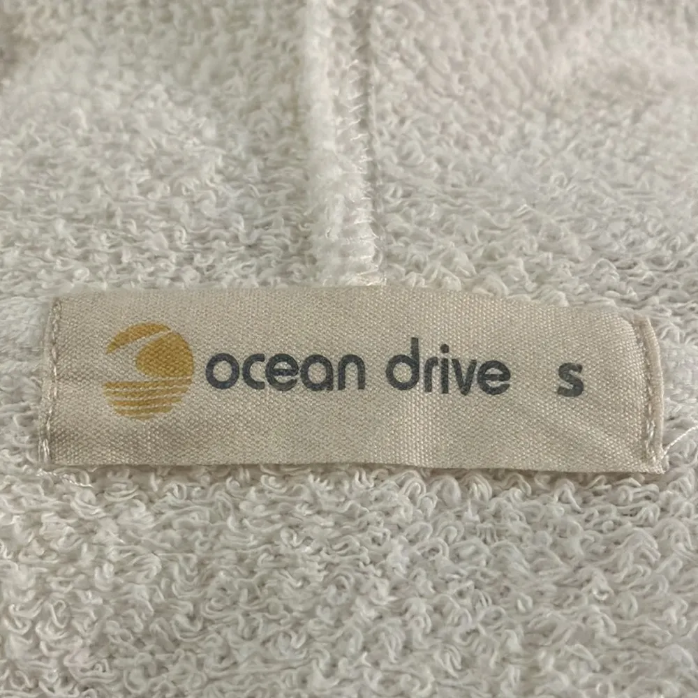 Ocean Drive oversized cropped Ocean City, NJ Hoodie, Small - Image 6
