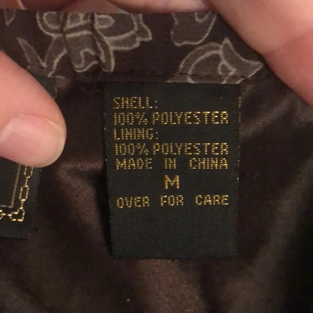 Express Brown Paisley Skirt, size Medium - Image 5