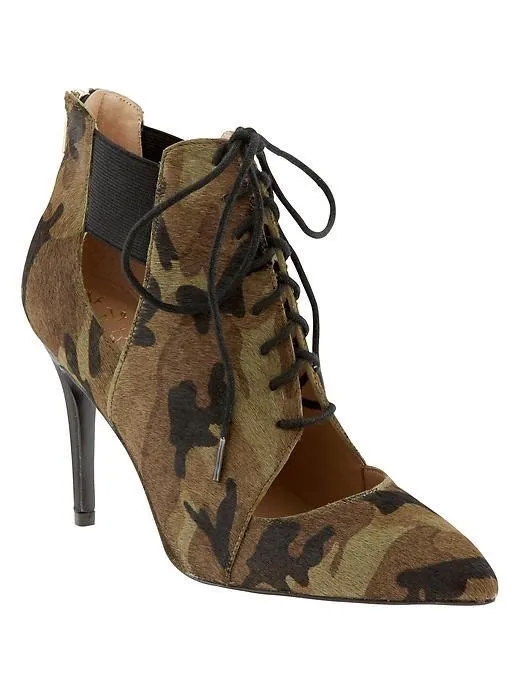 Banana Republic Daphne Camo Booties - Image 2