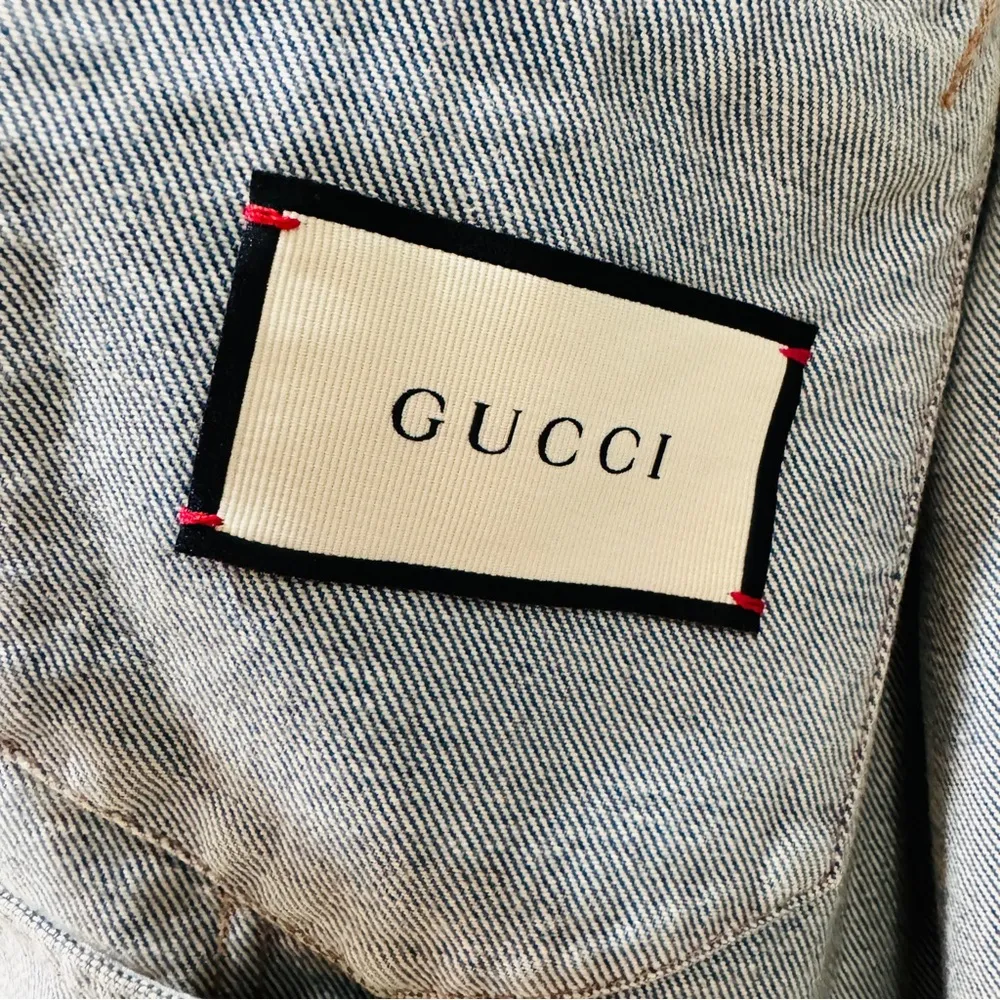GUCCI Classic Blue Denim womens Jacket NEW - Image 11