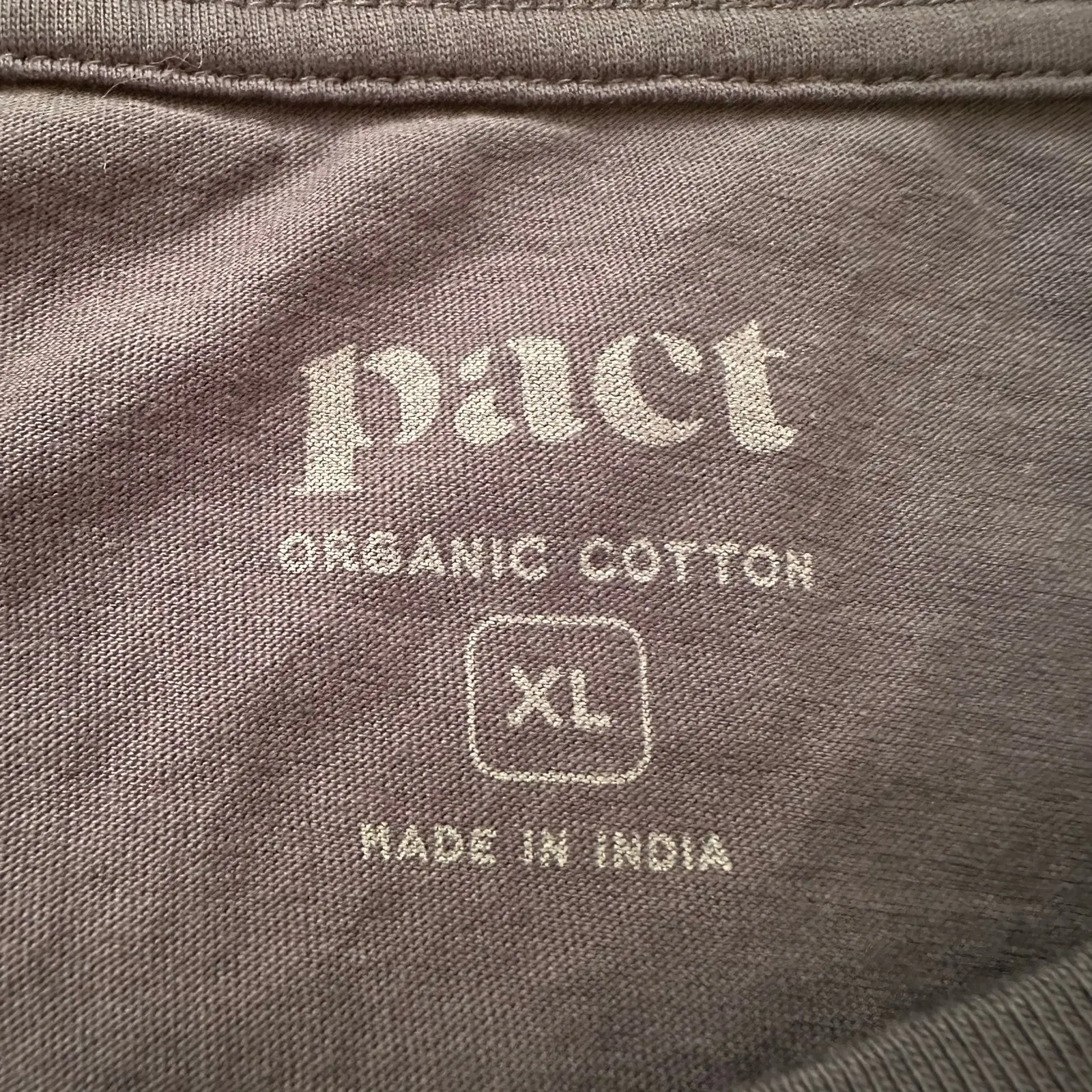 Pact navy blue cotton tank top size XL - Image 6