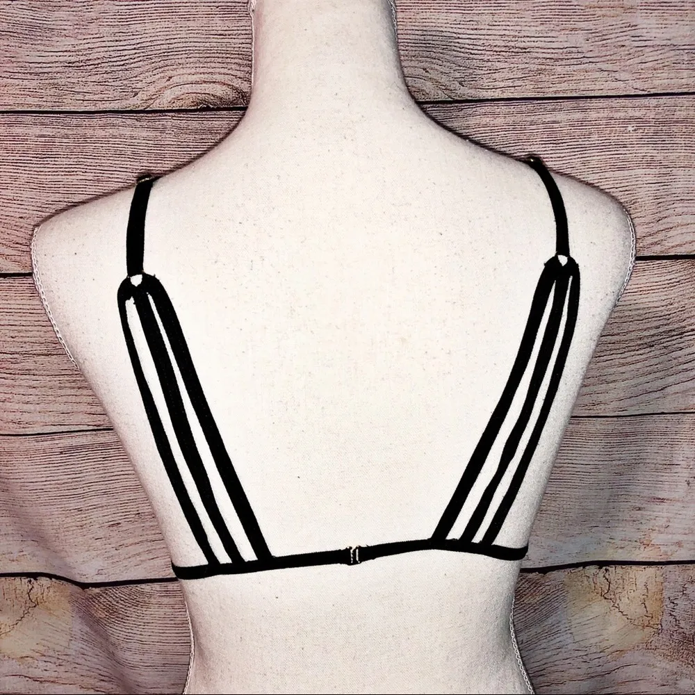 Yandy School Girl Plaid Bra Size L - Image 3