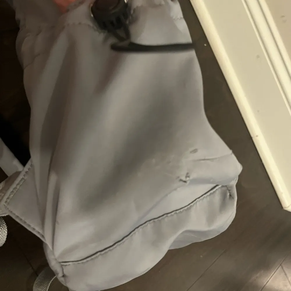 Grey Backpack for school Gray - Image 3