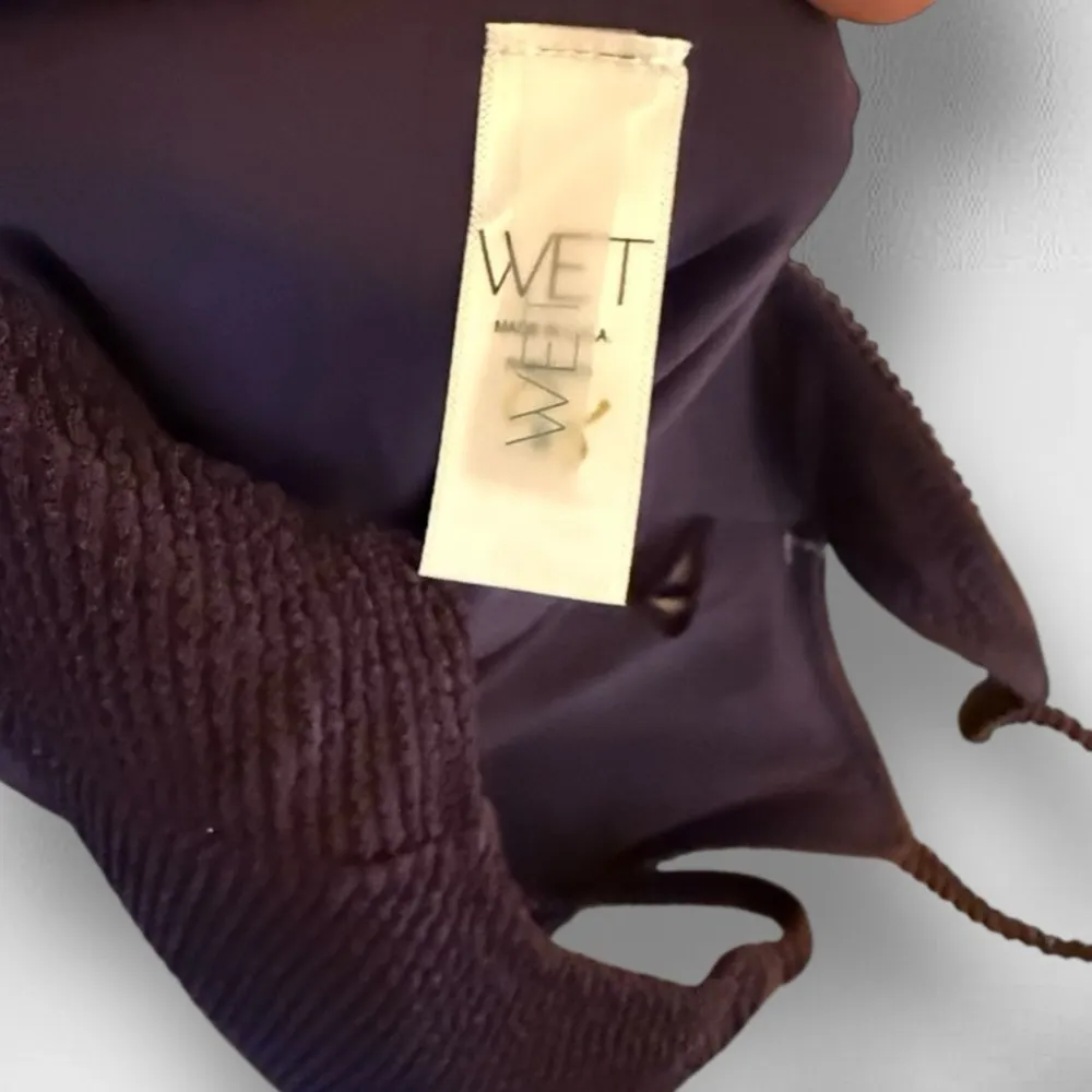 WET One Piece Bathing Suit In Eggplant nwt - Image 6